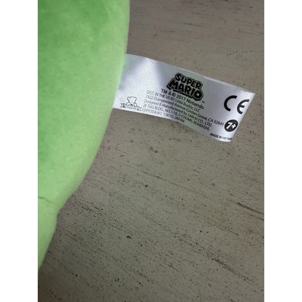 Super‎ Mario Bros Plush Toy Green Yoshi 7.5